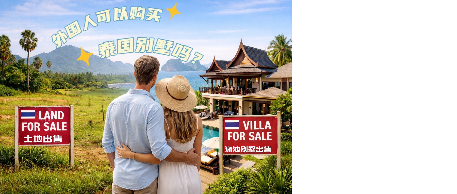你知道吗？其实外国人在泰国也是可以买地和